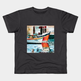 Boats in Harbour Kids T-Shirt